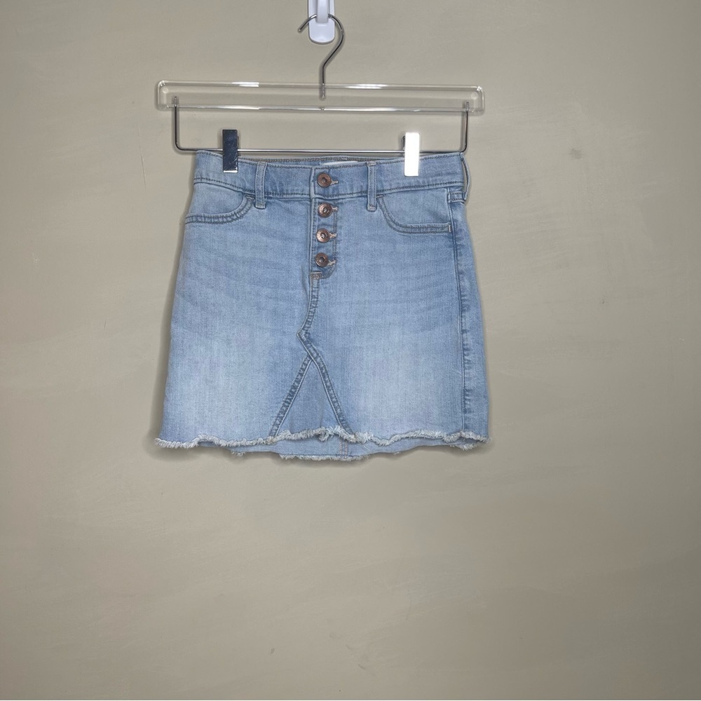 Abercrombie Kids denim mini skirt size 10